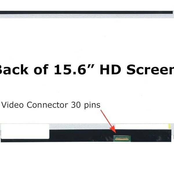 Afficheur pour pc portable 15,6 ” LED SLIM 30 PINS HD (1366×768) GRADE A (NT156WHM-N42)