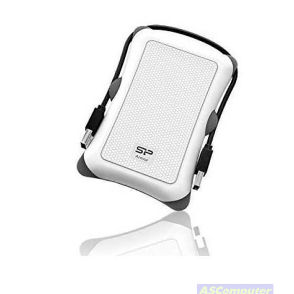Boitier SATA Antichoc de Silicon Power Armor A30 pour Disque Dur de 2.5 Blanc