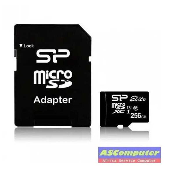 MICRO SDXC 256 GB + ADAPTATEUR SILICON POWER CLASS10