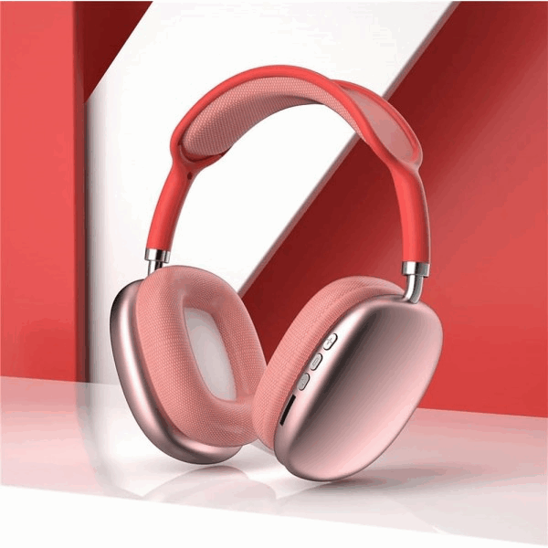 CASQUE BLUETOOTH P9 PRO MAX - ROUGE
