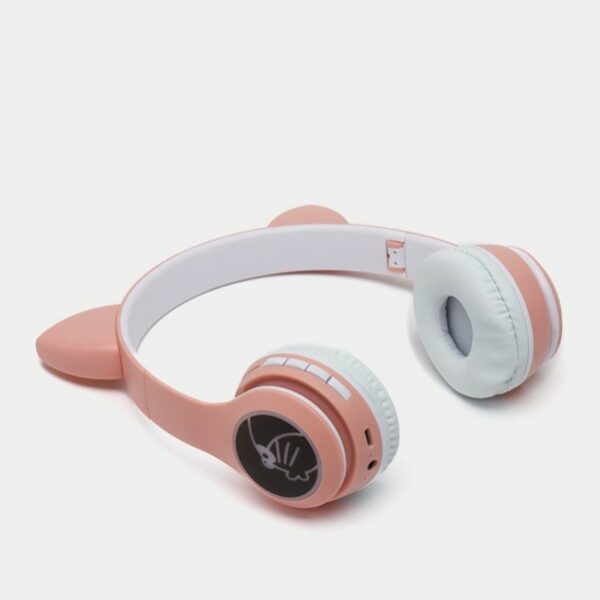 CASQUE BLUETOOTH VIV-24M CAT ROSE (RGB 7 COULEURS)