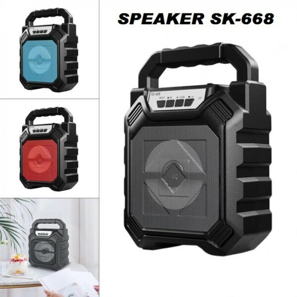 HAUT PARLEUR BLUETOOTH SK-668 NOIR