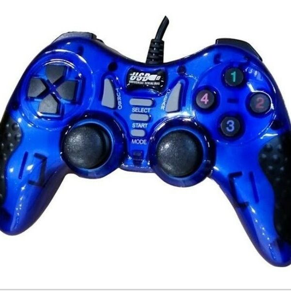MANETTE DE JEUX VIBREUR SJ606-1 BLEU