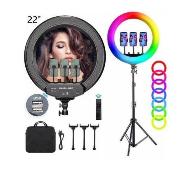 RING LIGHT LED RGB MJ56
