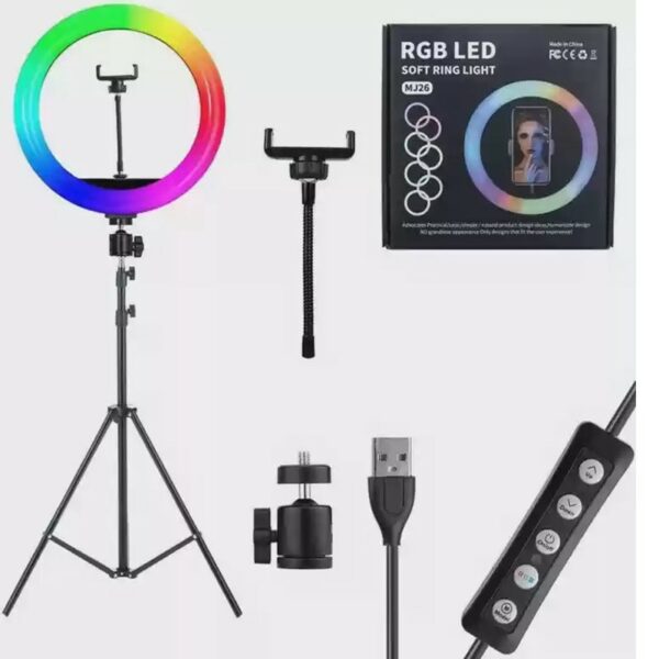 RING LIGHT LED RGB MJ26