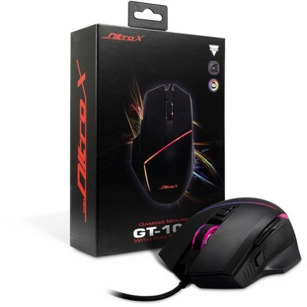 Souris de jeu RVB Nitrox GT-100