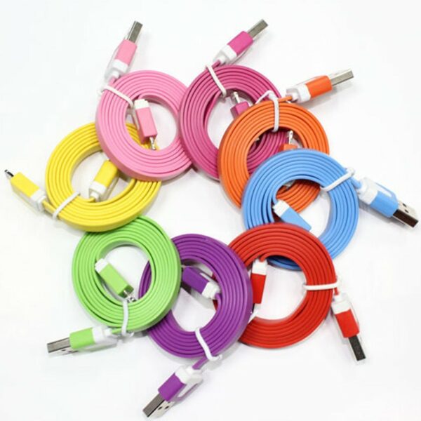 Câble Plat 1M pour iPhone/iPhone 5/iPad Mini Max iOS 6.1.3