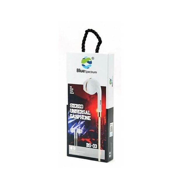ECOUTEUR BLUE SPECTRUM BS-03 BLANC