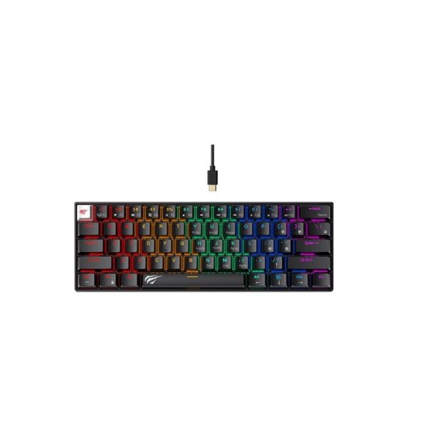 CLAVIER GAMER HAVIT KB903L MECANIQUE RGB BACKLIT NOIR