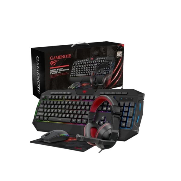 PACK 4 EN 1 GAMER HAVIT KB501CM