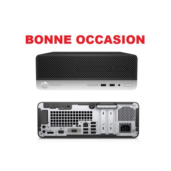 UNITE CENTRALE HP PRODESK 400 G5/I3-8th /8Go/SSD 256Go