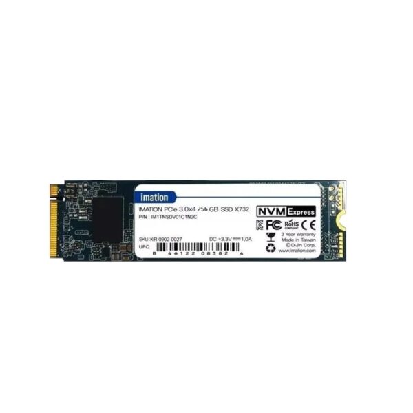 Disque SSD M.2 NVMe IMATION X732 / 256 Go