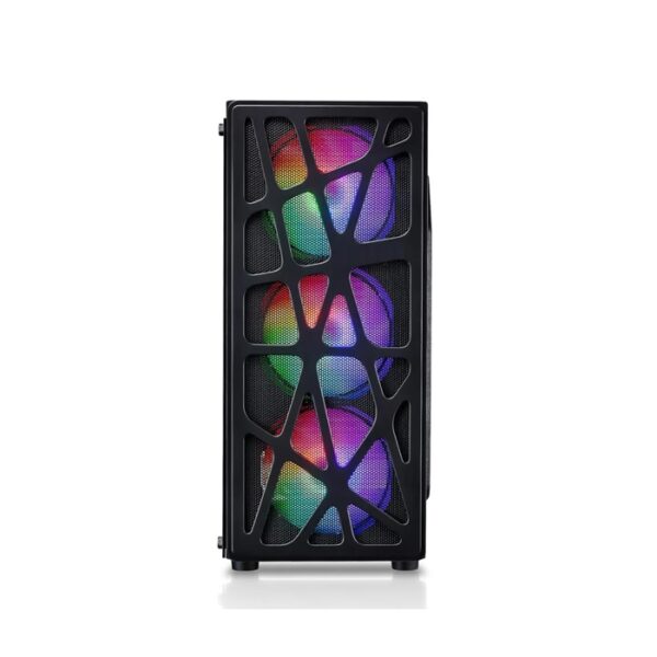 BOITIER GAMER FPMAX CORTEX NOIR 4X12cm RGB FAN(SANS ALIMENTATION)
