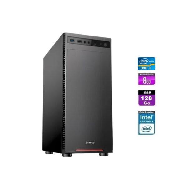 UNITE CENTRALE I3-3240/SSD128GB/8GB