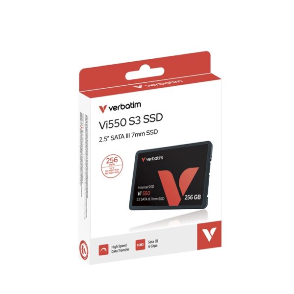 DISQUE DUR SSD 256 GO 2.5'' VERBATIM Vi550 S3 256GB