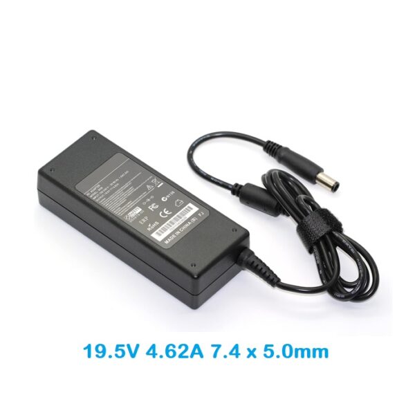 Chargeur Adaptable Pour PC portable Dell 19.5v 4.62A Grand Bec 7.4 x 5.0 mm