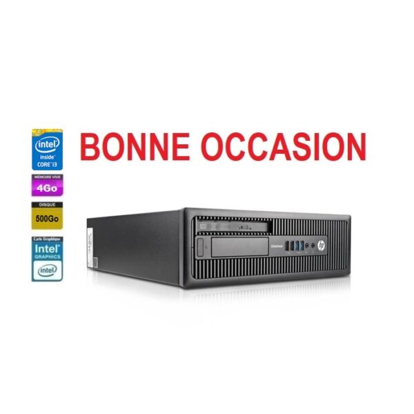 UNITE CENTRALE HP I3-4130/4Go/500Go