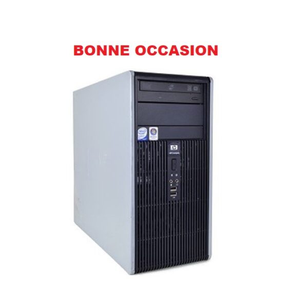 UNITE CENTRALE HP COMPAQ DC5800/4Go/250Go