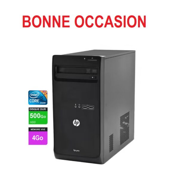 UNITE CENTRALE HP/I5-650/4Go/500Go