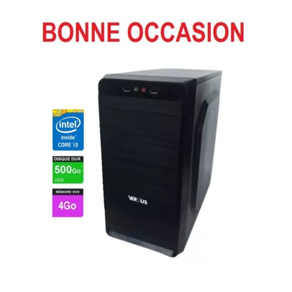 UNITE CENTRALE VERSUS/I3-4150/4Go/500Go
