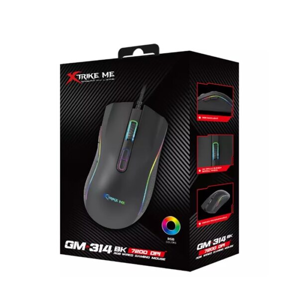 Souris Gamer Filaire Xtrike ME GM-314