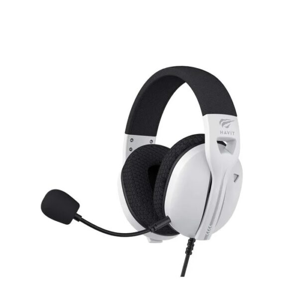 CASQUE MICRO HAVIT GAMER FUXI-H5D BLANC COMPATIBLE AVEC PS4, PS5 & Xbox