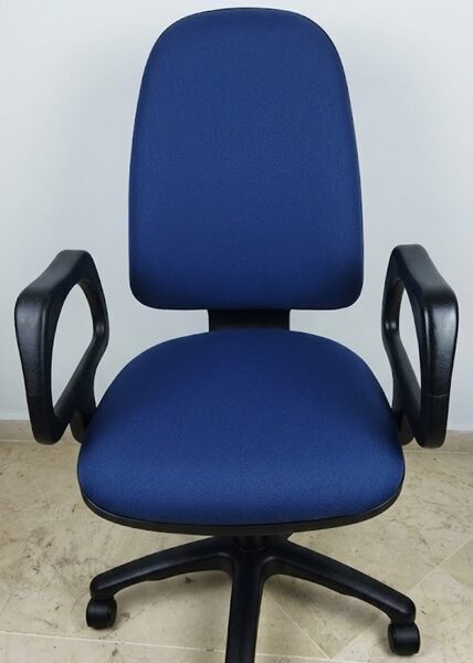 Chaise bureau bleu
